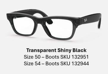 Transparent Shiny Black